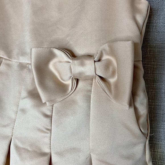 Baby Gap Bow Front Zipper Back Dress 5 Years - Picture 4 of 8